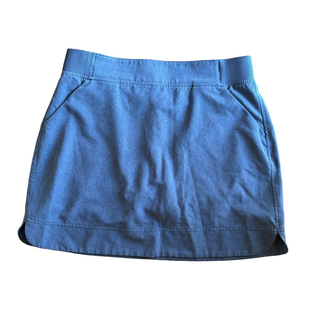 32 Degree Cool Skort Blue Built In Shorts Skirt Walking Tennis Golf Size M